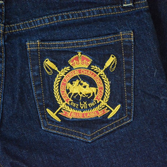 Ralph Lauren Challenge Cup Blue Label Women Jeans 27x26 - Picture 3 of 9
